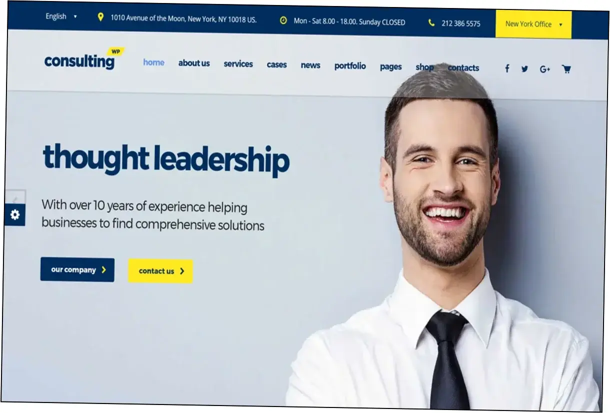 Consulting Theme Nulled